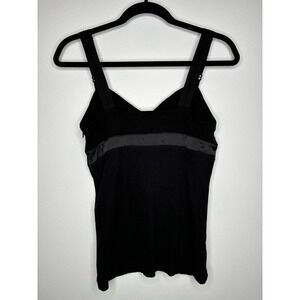 Armani Exchange Black Bustier Corset Tank Top Size M